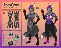 Genko Robo-Furry Ref Sheet